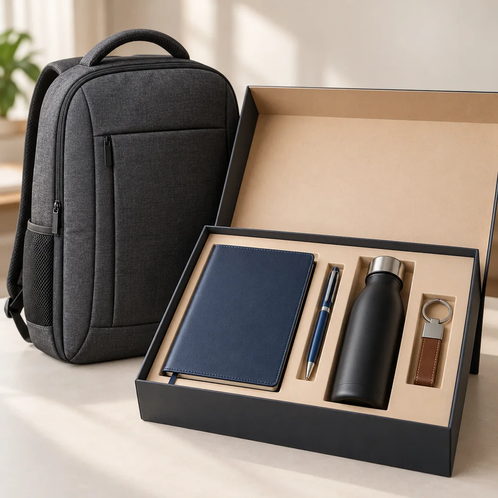 Employee Welcome Gift Kit — main view, AI-generated representative image