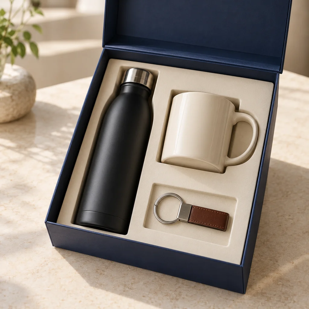 Everyday Essentials Gift Hamper — AI-generated representative image